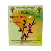 Pachet II tratament pomi fructiferi buton roz, alb, verde