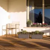 Jardiniera Terrae Mini cu farfurie atasata