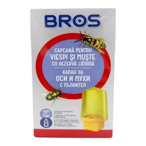 Capcana Bros cu rezerva lichida impotriva viespilor si mustelor, 1 buc