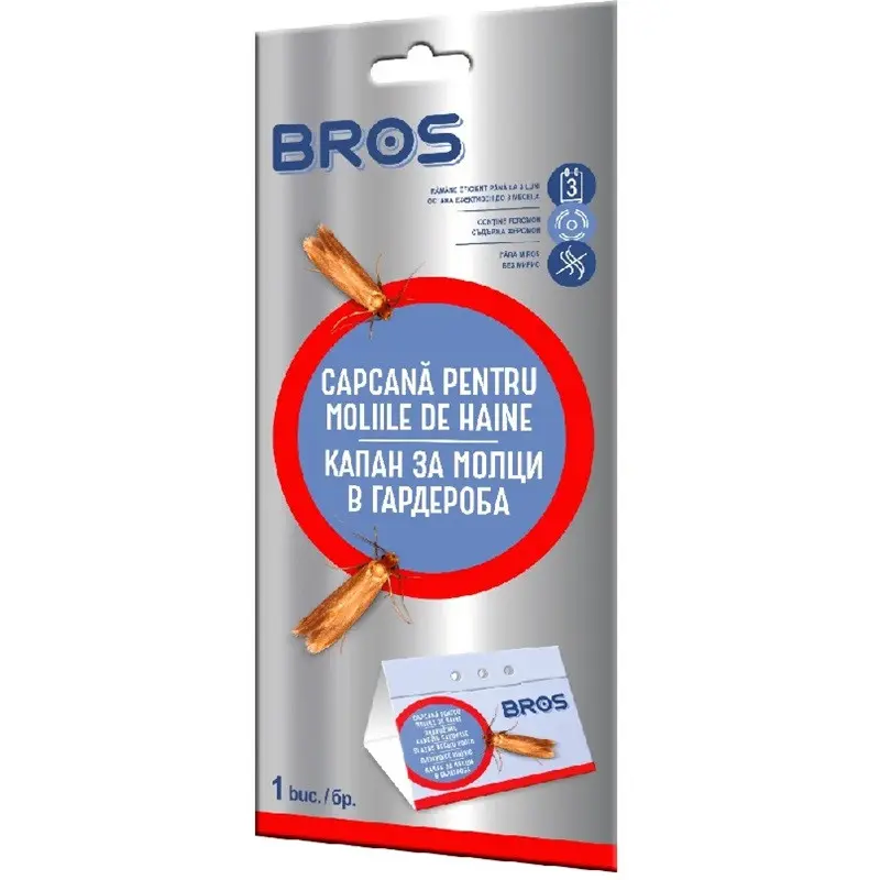 Capcana Bros contra moliilor de haine, 1 buc