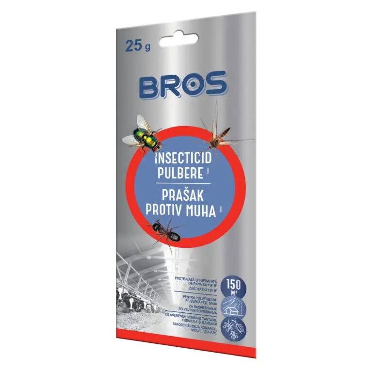 Pulbere Bros impotriva insectelor pentru interior