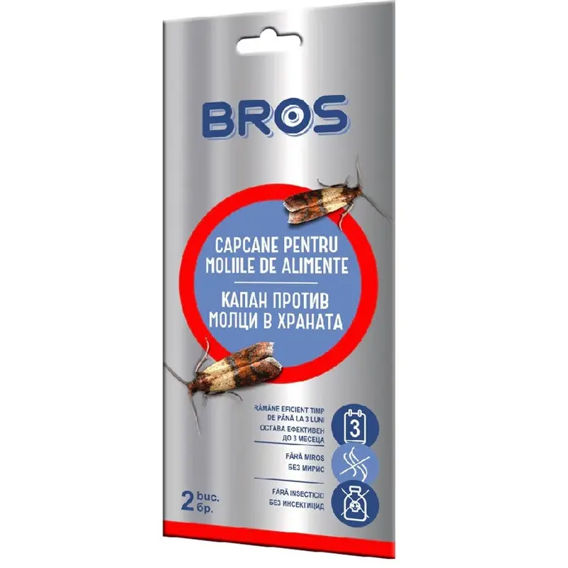 Capcana Bros contra moliilor de alimente, set 2 buc
