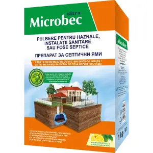 Tratament Microbec pentru fose septice, haznale si instalatii sanitare