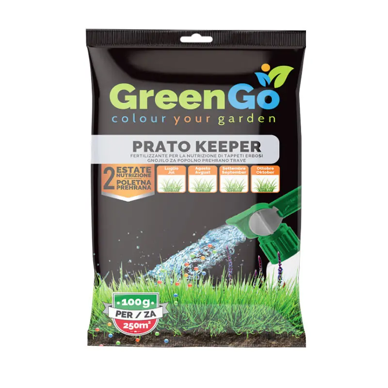 Ingrasamant granulat gazon GreenGo 2, vara-toamna