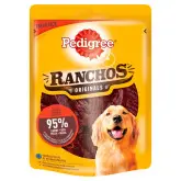 Pedigree Ranchos Originals recompensa pentru caini, cu vita 70 g