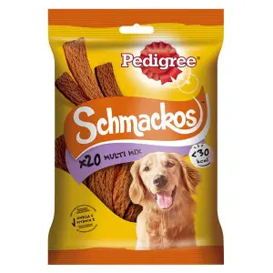 Pedigree Schmackos Multi Mix recompensa pentru caini 144 g