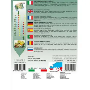 Seminte dovlecel Bianca di Trieste Alta Selezione