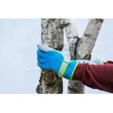 Manusi de gradina de iarna, hidrorepelente, albastru