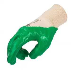 Manusi de lucru nitril - verde deschis