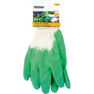 Manusi de lucru nitril - verde deschis