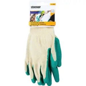Manusi de lucru latex - verde inchis