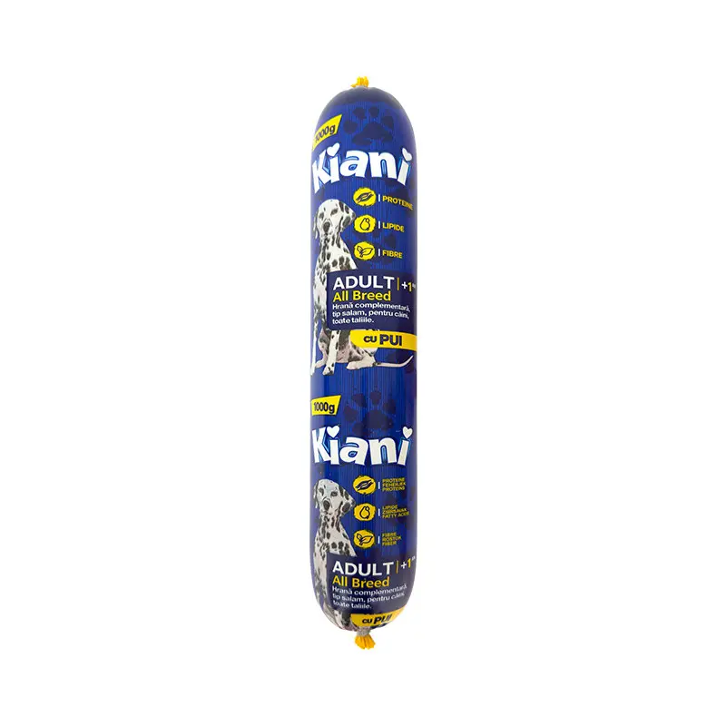 Kiani salam pentru caini cu aroma de pui 1 kg