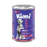 Kiani hrana umeda la conserva pentru caini, cu vita, 415 g