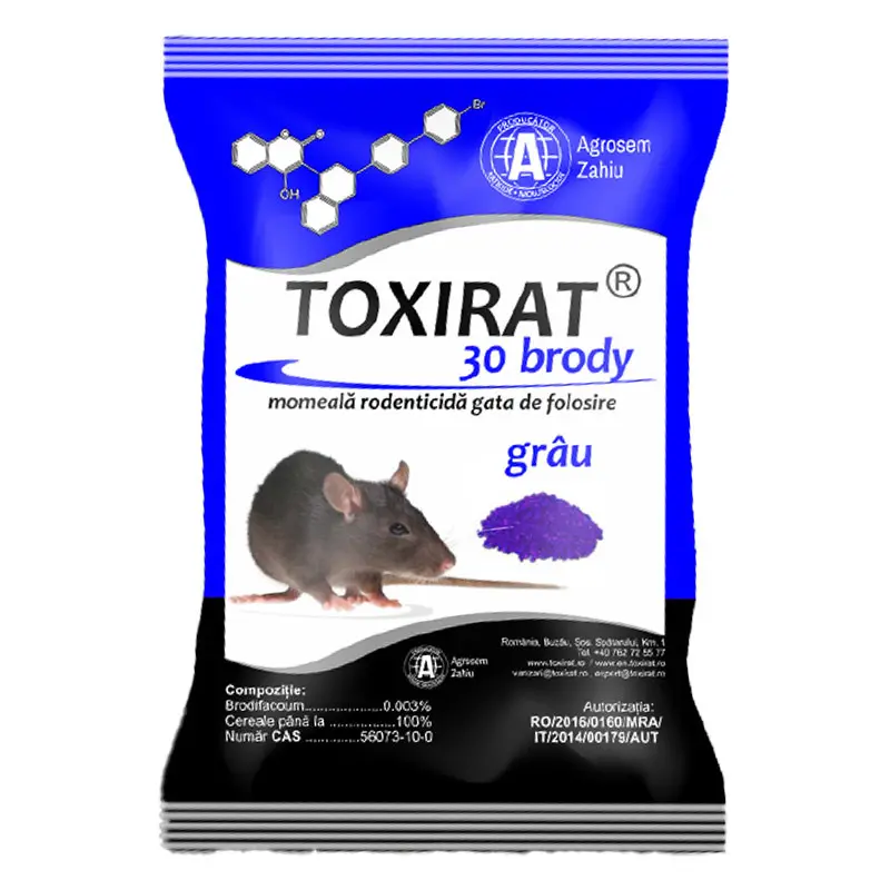 Momeala rodenticida Toxirat Brody 30