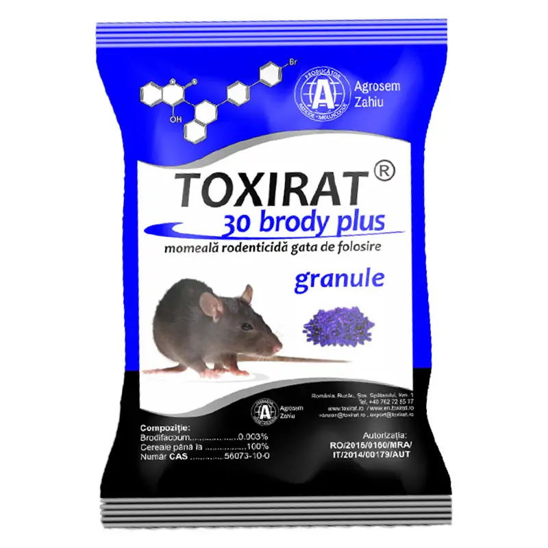 Momeala rodenticida Toxirat Brody 30 plus