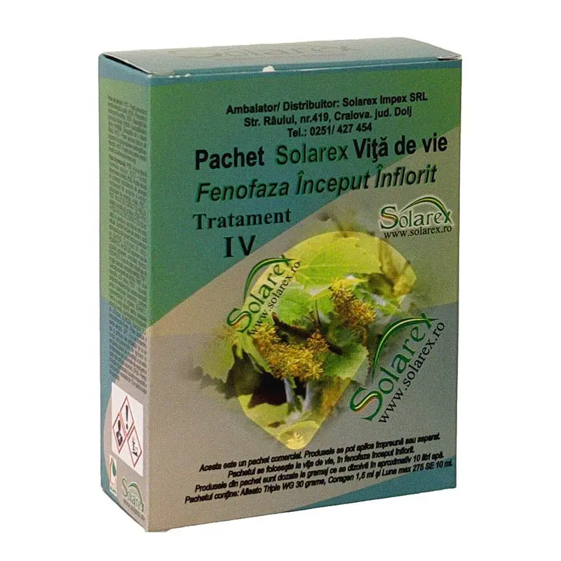 Pachet tratament IV pentru vita de vie inceputul infloririi