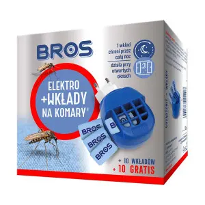 Aparat electric Bros cu vaporizator impotriva tantarilor + 10 pastile