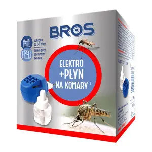 Aparat electric Bros cu lichid impotriva tantarilor + rezerva lichid (40 ml)