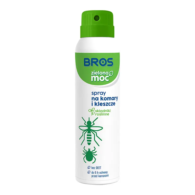 Aerosol Bros green power impotriva tantarilor si capuselor 90 ml