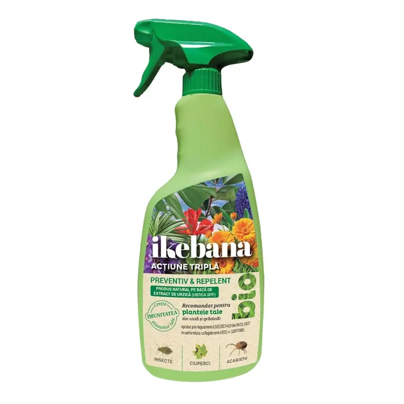 Ikebana Bio tratament cu actiune tripla pentru plante