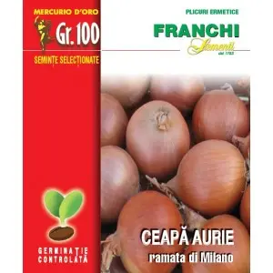 Seminte ceapa aurie Ramata di Milano Mercurio D’oro