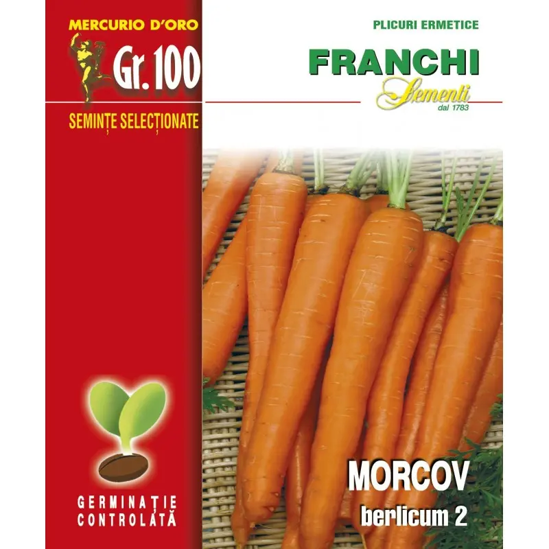 Seminte morcovi Berlicum Mercurio D’oro