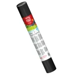 Folie microporoasa neagra perforata pentru mulcire, 50 g/mp