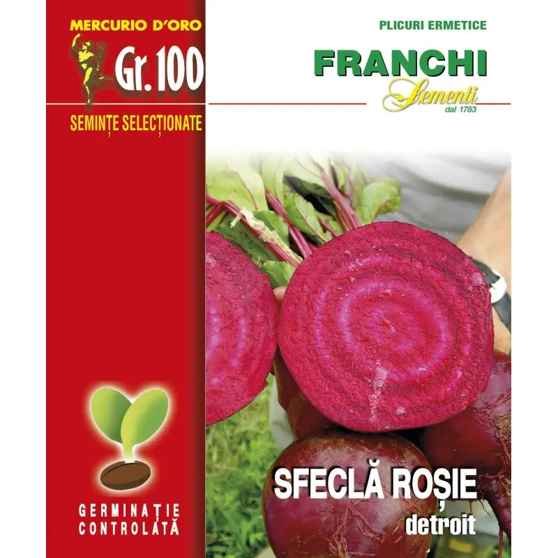 Seminte sfecla rosie Detroit Mercurio D’oro