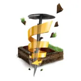 Tepusa de plastic Twist pentru fixare folie