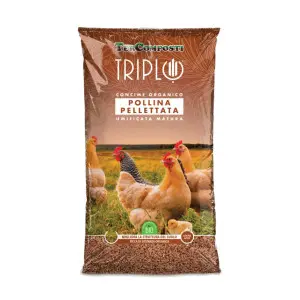 Ingrasamant organic peletat Tercomposti Pollina, gainat de pasare