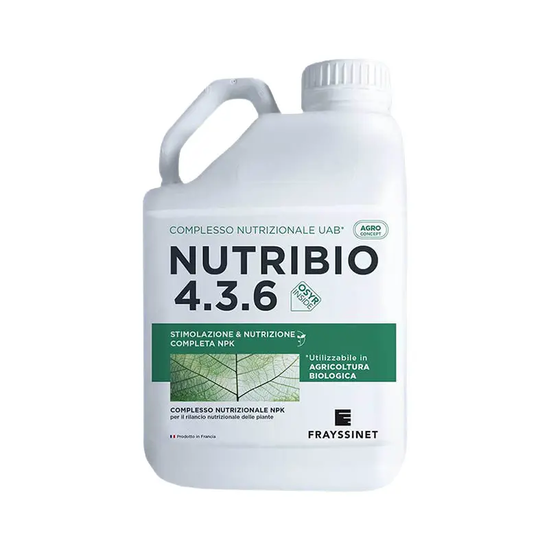 Ingrasamant lichid organic Nutribio 4-3-6