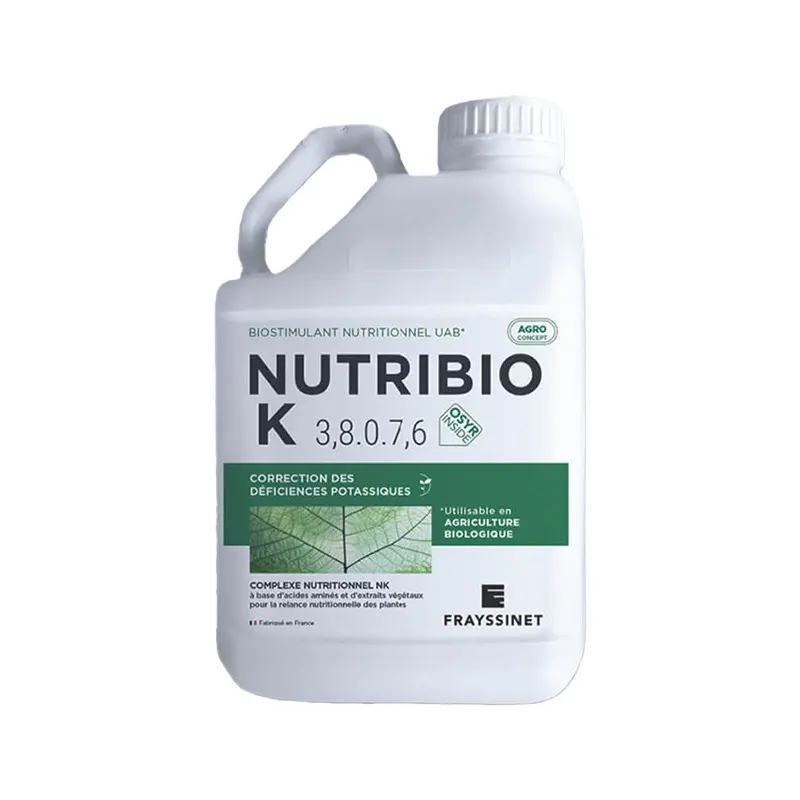 Ingrasamant lichid organic Nutribio K 3.8-0-7.6
