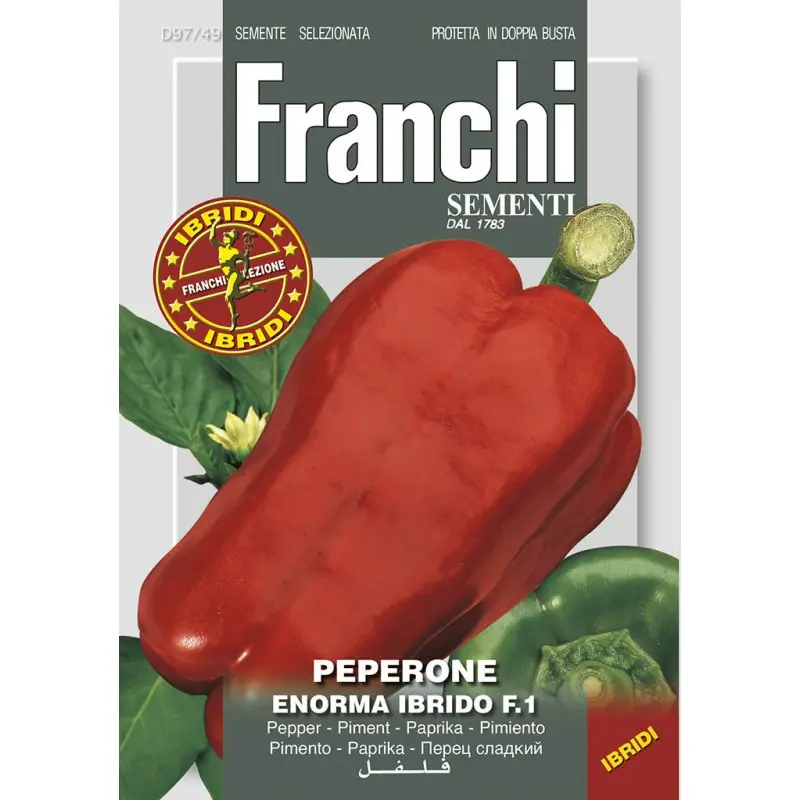 Seminte ardei gras Enorma F1 Franchi Sementi Hibrid