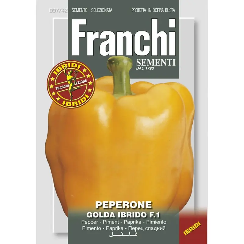 Seminte ardei gras Golda F1 Franchi Sementi Hibrid