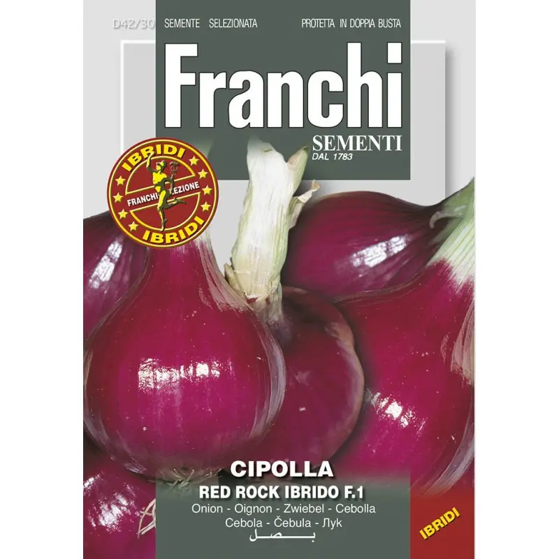 Seminte ceapa Red Rock F1 Franchi Sementi Hibrid