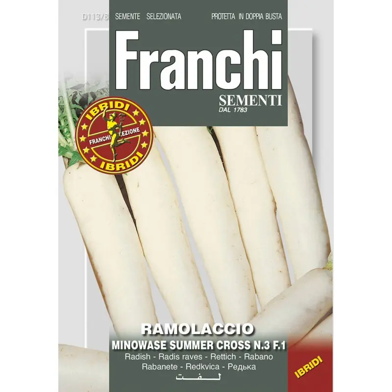Seminte ridichi albe Minowase Summer Cross F1 Franchi Sementi Hibrid