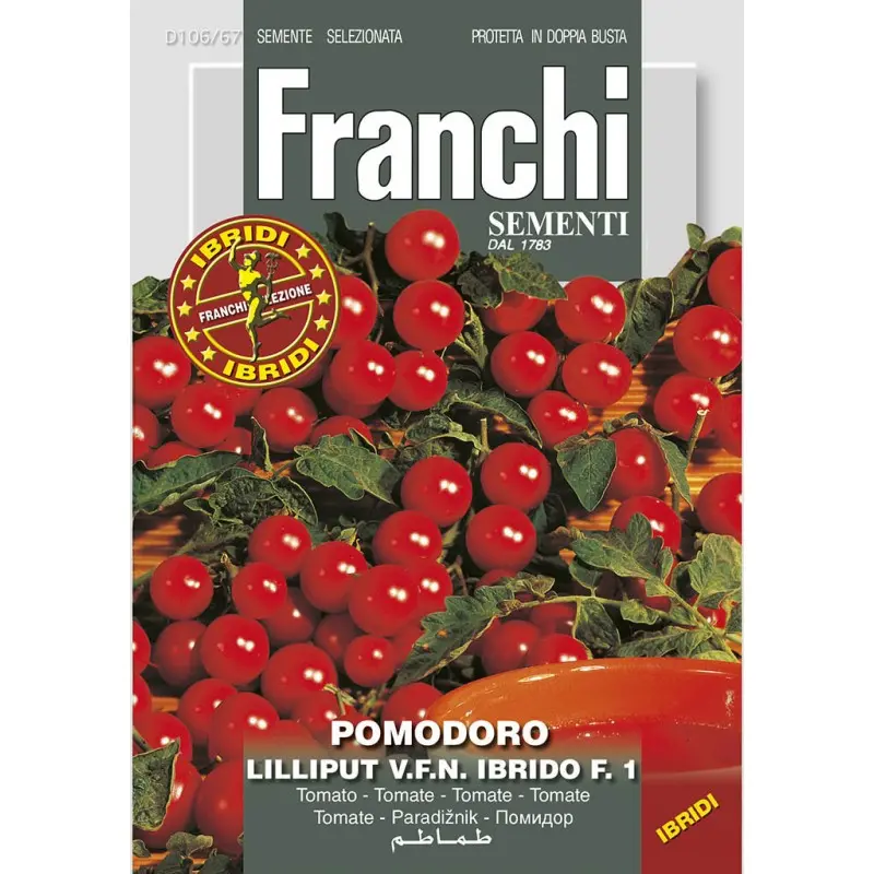 Seminte tomate Cherry Lilliput F1 Franchi Sementi Hibrid