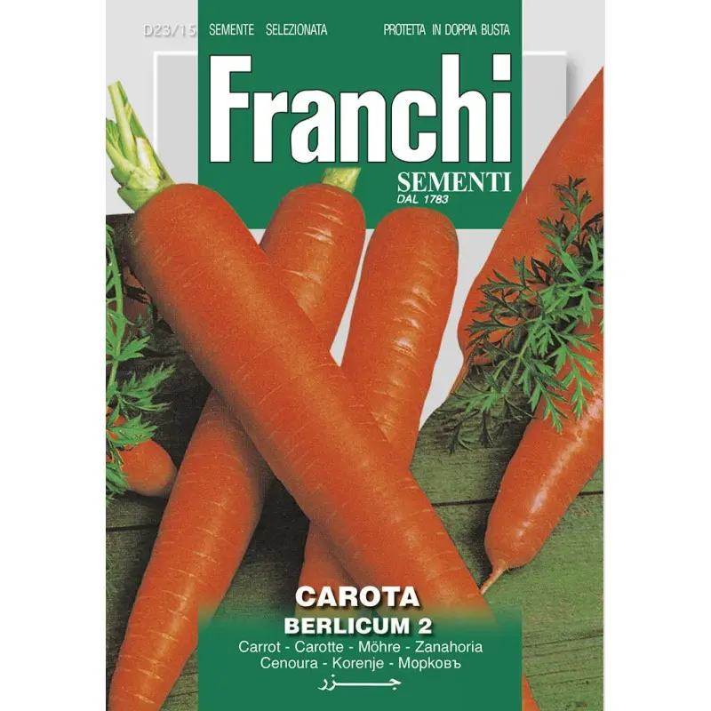 Seminte morcovi Berlicum 2 Franchi Sementi