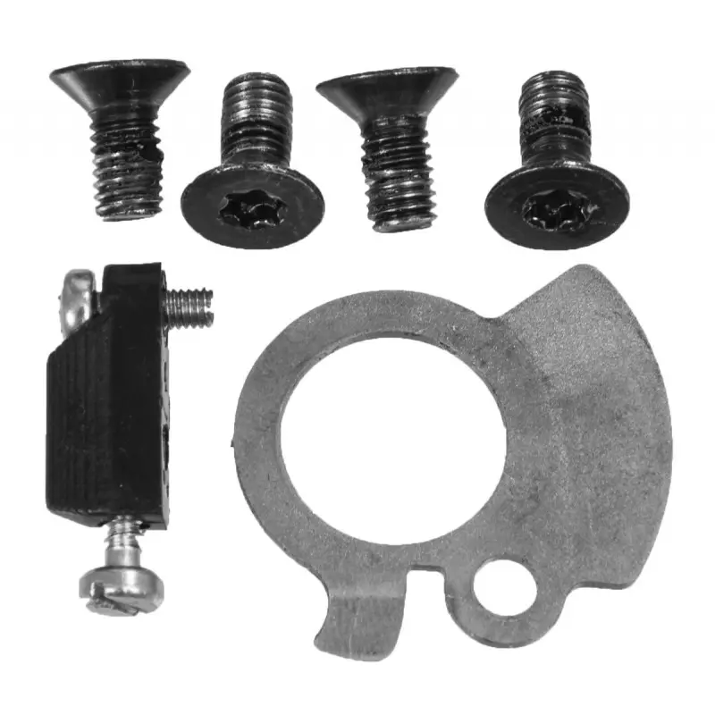 Set piese de schimb (surub central+placa+suruburi pentru manere+blocare) ST376, ST377