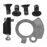 Set piese de schimb (surub central+placa+suruburi pentru manere+blocare) ST376, ST377
