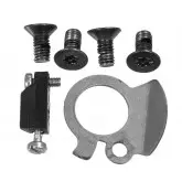 Set piese de schimb (surub central+placa+suruburi pentru manere+blocare) ST378, ST379