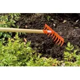 Grebla cu 10 dinti, 25 cm, cu coada