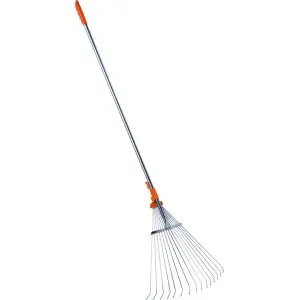 Grebla pentru frunze, reglabila, cu coada 128 - 160 cm