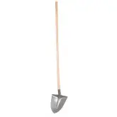Lopata aluminiu cu coada de lemn