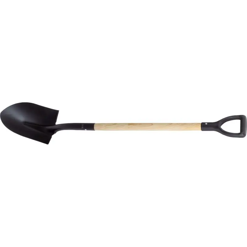 Lopata de otel cu maner de lemn, 124 cm