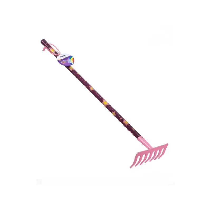 Grebla cu 7 dinti, pentru copii KIDS GARDEN, roz