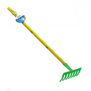 Grebla cu 7 dinti, pentru copii KIDS GARDEN, verde