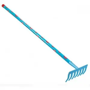 Grebla cu 7 dinti, pentru copii KIDS GARDEN, albastra