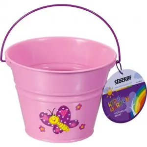 Galetuta din metal pentru copii KIDS GARDEN, roz