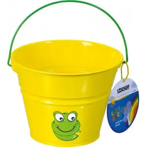 Galetuta din metal pentru copii KIDS GARDEN, galbena